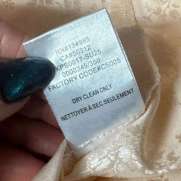 NWT women’s FOR LOVE & LEMONS X ANTHROPOLOGIE Karissa peach pink gown size 4 - Picture 11 of 11